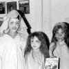 Sharis Ingram , Eve Gordon, and Denielle Gordon at Halloween, 1970s
