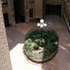 Courtyard from west wing, mid-morning sun