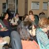 Audience members, Grinnell Centennial Party readings; October 17, 2010. (Photo: Lynne Van Auken)