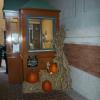 The Grinnell "booth", decorated for the Grinnell Centennial Party, October 17, 2010. (Photo: Cindi Conti)