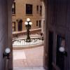 Looking into the courtyard from Edward M. Morgan Place - circa 2000