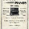 Down Souf, by B.H. Janssen, back cover advertisement for Janssen Pianos