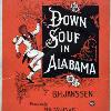 Down Souf by B. H. Janssen, a "southern" dance of the minstrel variety, capitalizing on racial stereotypes, dedicated to "My Friends the Stew Brothers ".