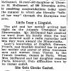 Washington Post, August 26, 1914, p 4, "She Rules War Zone"