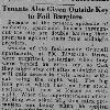 New York Tribune: January 16, 1921, p. 12, "Apartment House Gates Shut: Tenants Also Given Outside Key to Foil Burglers"