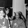 Sarah Coelho, Vivienne Omura, and Maisha Gilyard at Halloween in the late 1970s